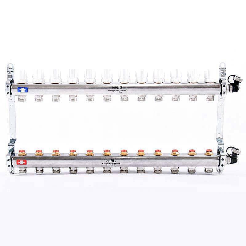 Коллекторная группа Uni-Fitt 415S 1 x 3/4 EK 13 выходов 450I4313