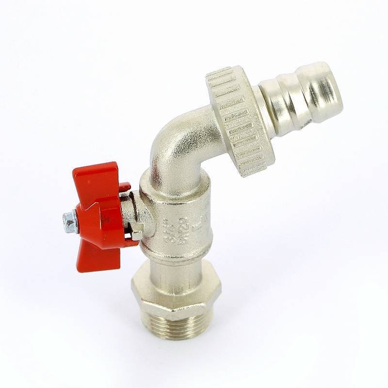 Кран шаровой садовый Itap GAR Н-штуцер 3/4 ручка-бабочка 168 3/4