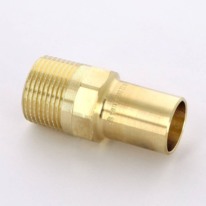 Вставка переходная бронза Viega Sanpress 22x3/4 НР 116767