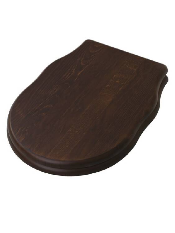 Сиденье для унитаза Artceram Hermitage орех петли бронза HEA00472