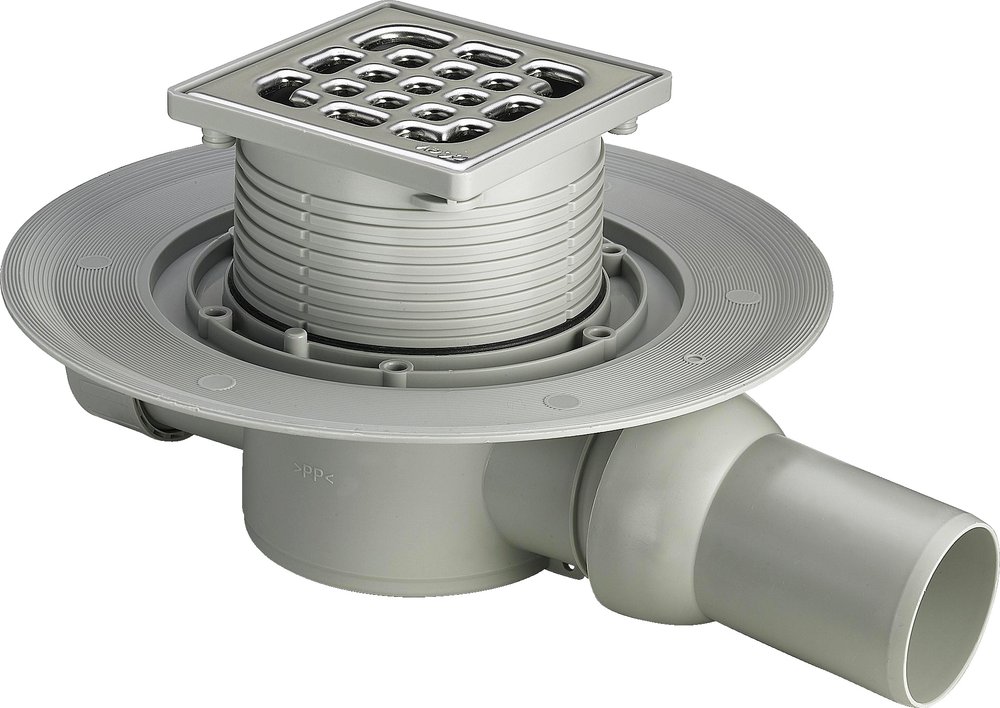 Трап для душа Viega 4935.1 100х100 мм шарнирный отвод 557119