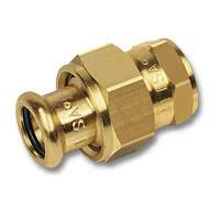 Сгон пресс SANHA Purapress 35x1 1/4 ВПр-ВР бронза с плоским уплотнением 1833035114