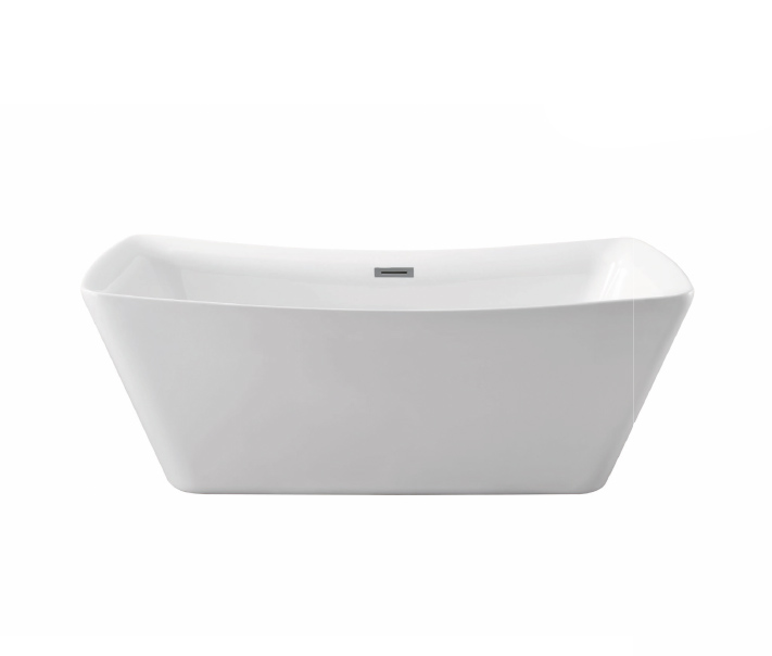 Ванна акриловая отдельностоящая Aquanet ВЕРСА 1780x800x630 мм со сливом и ножками AQ-4880