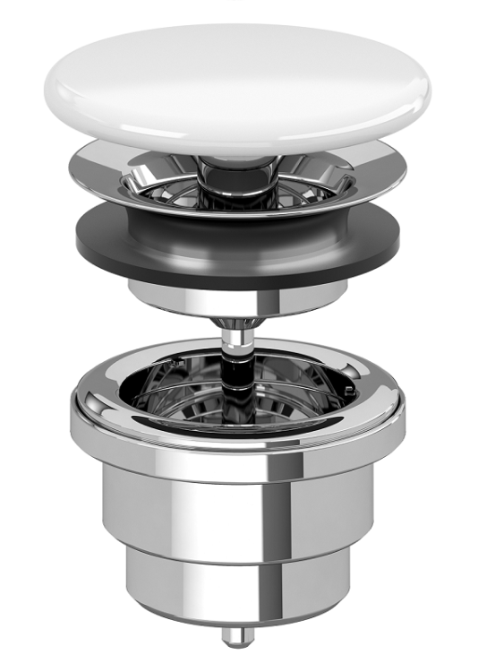 Донный клапан Villeroy & Boch для раковин Альпийский белый 68080001