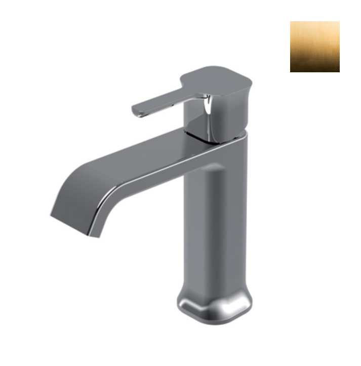 Смеситель для раковины Ritmonio Taormina цвет Brushed Gold PR35AU101GOX