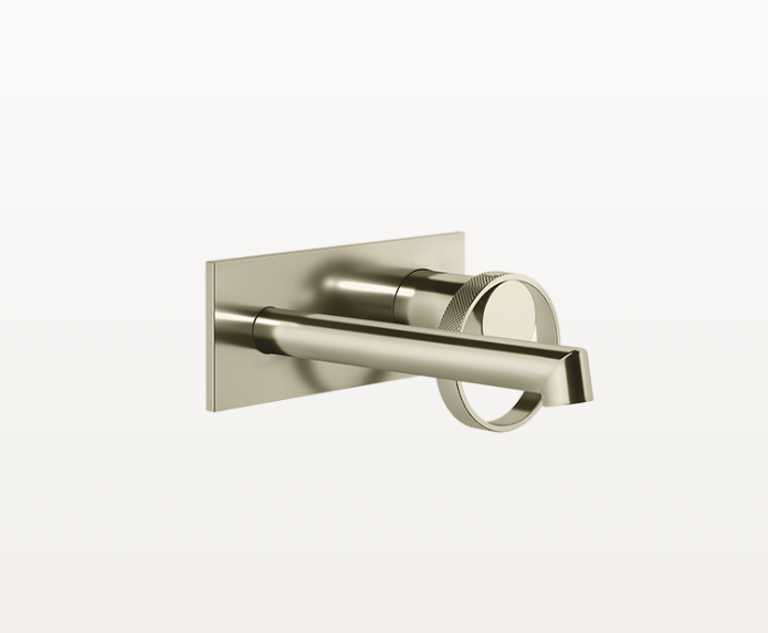 Смеситель для раковины Gessi Anello встраиваемый никель PVD 63388720