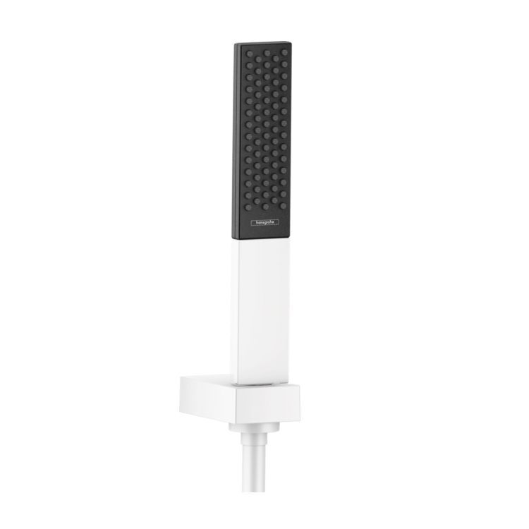 Душевой набор Hansgrohe Rainfinity 100 1jet PowderRain белый матовый 26857700