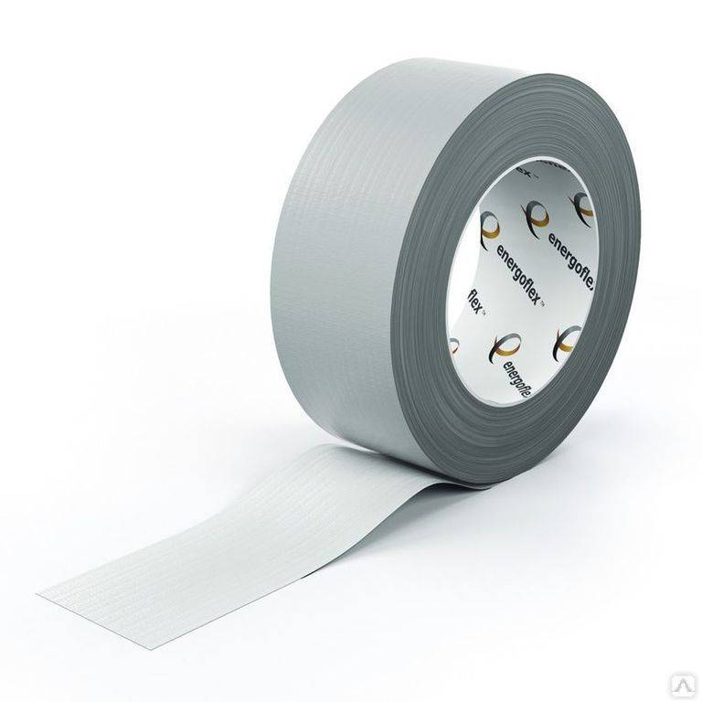 Лента армированная самоклеящаяся Energoflex 48 мм х 10 м серая НС-1298307