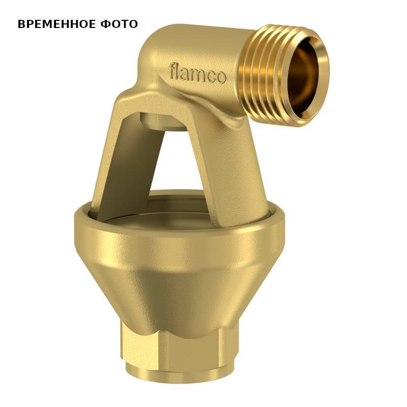 Сливная воронка Flamco 3/4 медь 27360