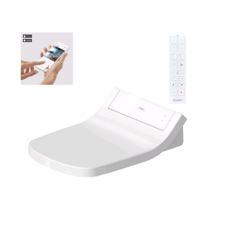 Сиденье для унитаза с функцией биде Duravit SensoWash Classic белый 613200012002300