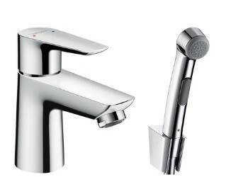 Смеситель для раковины Hansgrohe Talis E 110 CoolStart без донного клапана хром 71729000