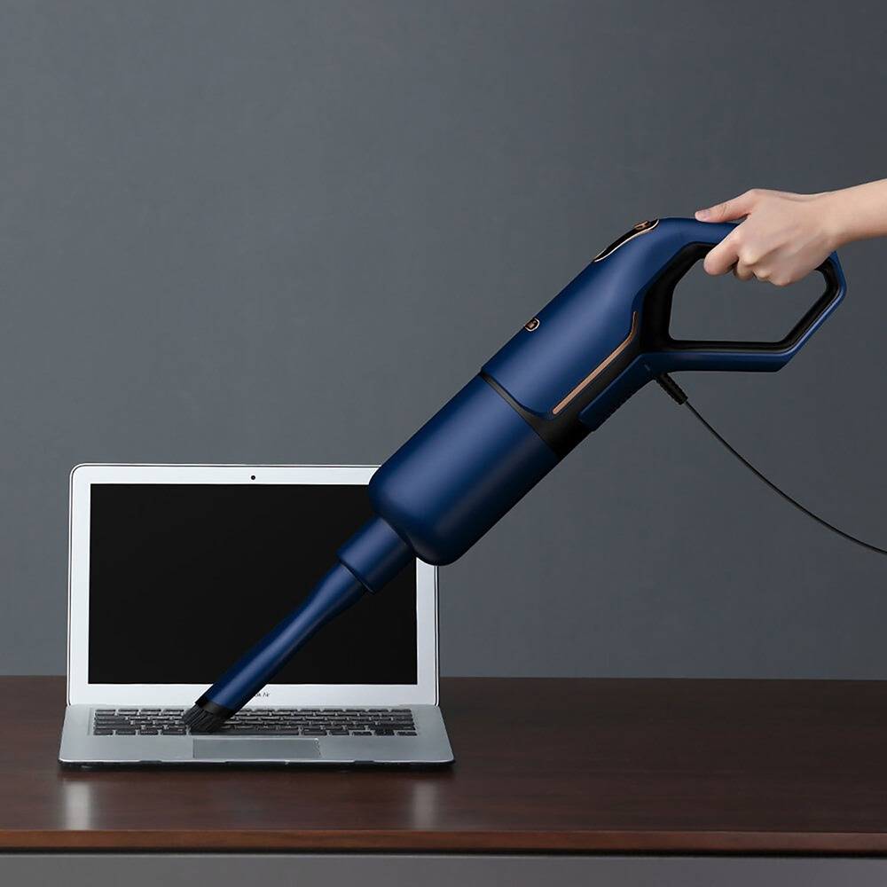 Пылесос вертикальный Deerma DXW Blue