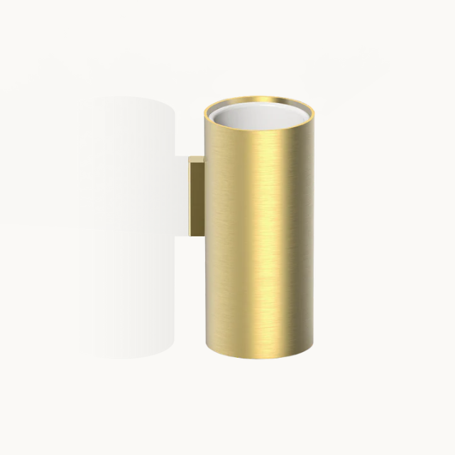 Стакан настенный Decor Walther MIKADO 55x65x125 мм латунь матовая 0522611