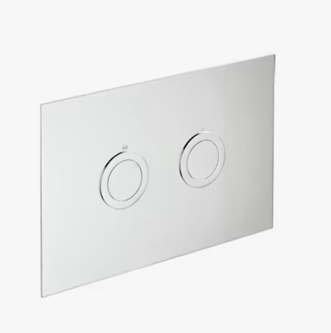 Клавиша смыва THG General Items для рамы TOTO WASHLET 250х165 мм хром G00-A022-19NC