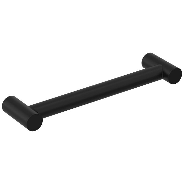 Поручень для ванны Сунержа прямой 300 мм черный матовый 31-3012-0300
