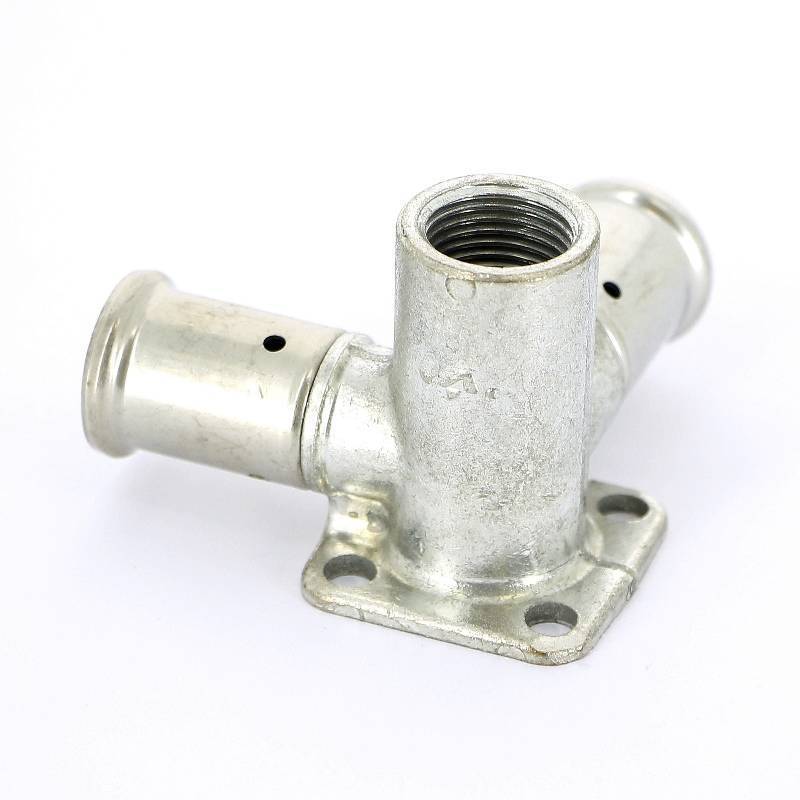 Водорозетка пресс-В проходная Henco 20x1/2x20 3P-200420