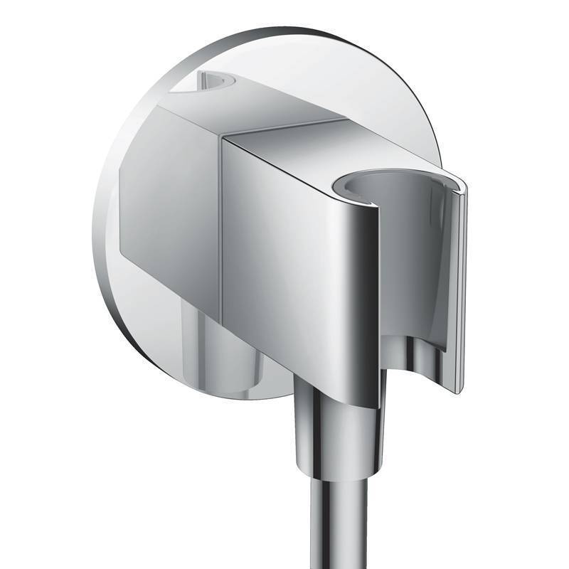 Шланговое подсоединение Hansgrohe FixFit S с держателем хром 26487000