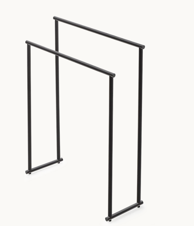 Стойка для полотенец Decor Walther Bar HT напольная 700x250x870 мм черный матовый 0509260
