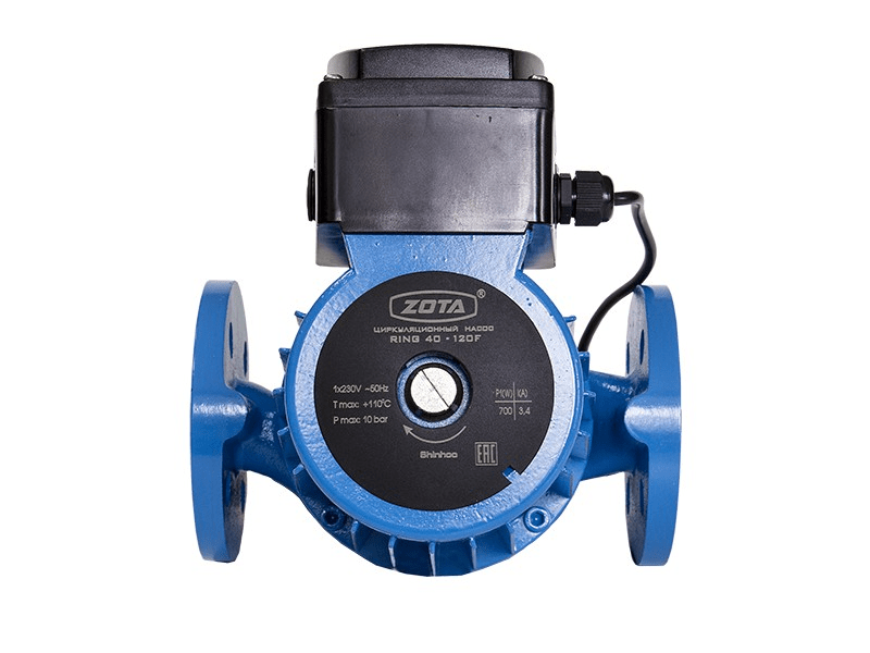 Насос циркуляционный ZOTA RING 65-120F фланцевый 1 скорость 230 В ZR3630126110