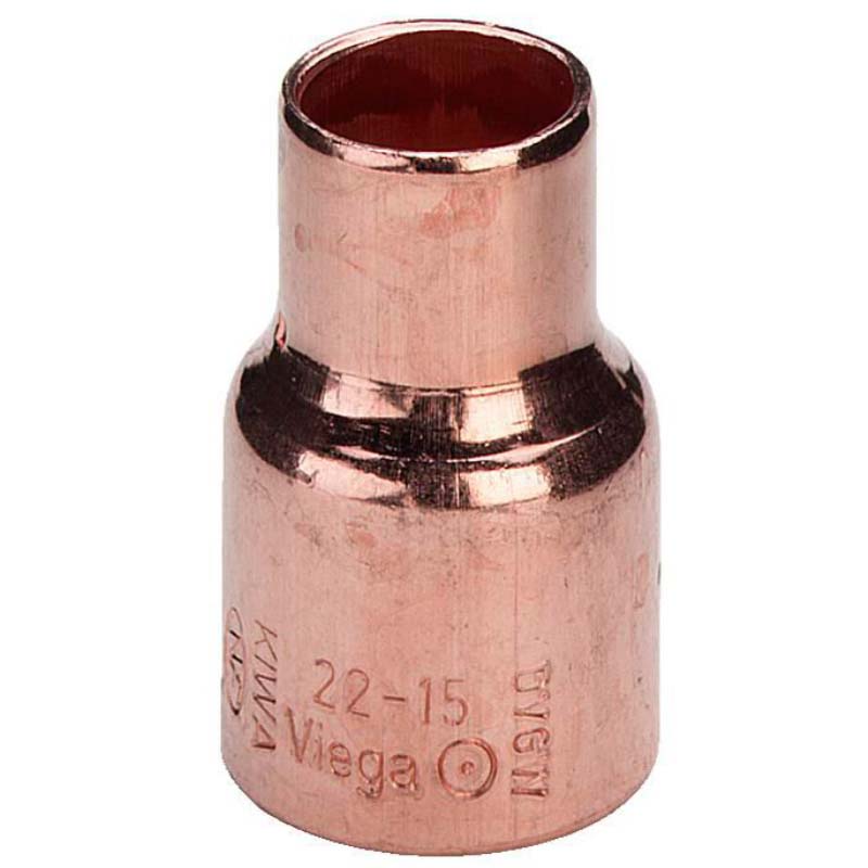 Муфта редукционная медная Viega 28х22 мм пайка 102111