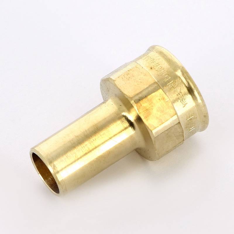 Вставка с внутренней резьбой Viega Sanpress 15x1/2 бронза 117733