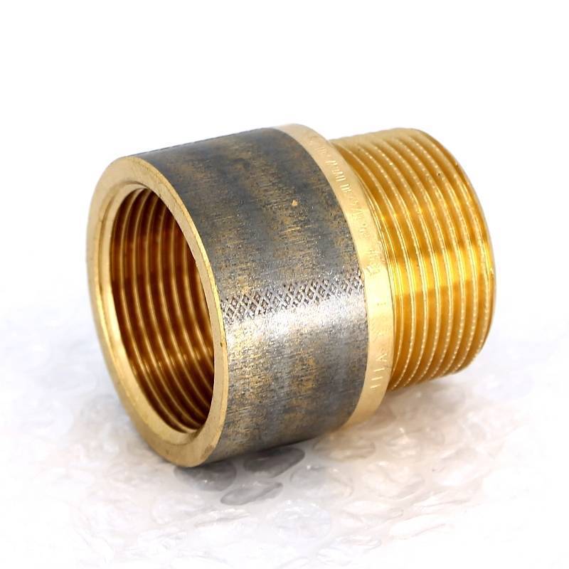 Удлинитель резьбовой НВ бронзовый Viega 1 1/4 x 30 мм 440510