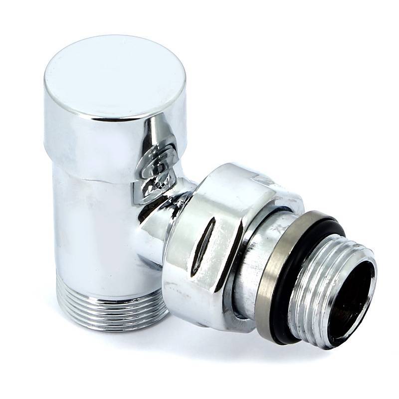 Вентиль обратный Carlo Poletti Compact угловой НН 1/2 x M24x19 хром V150211B