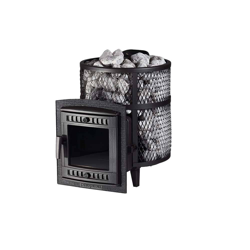 Печь для бани PROMetall Атмосфера M сетка нержавейка Ap0041