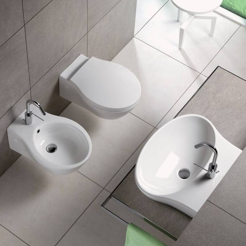 Унитаз подвесной Hatria Nido 36.3х54.8 см YXMD01