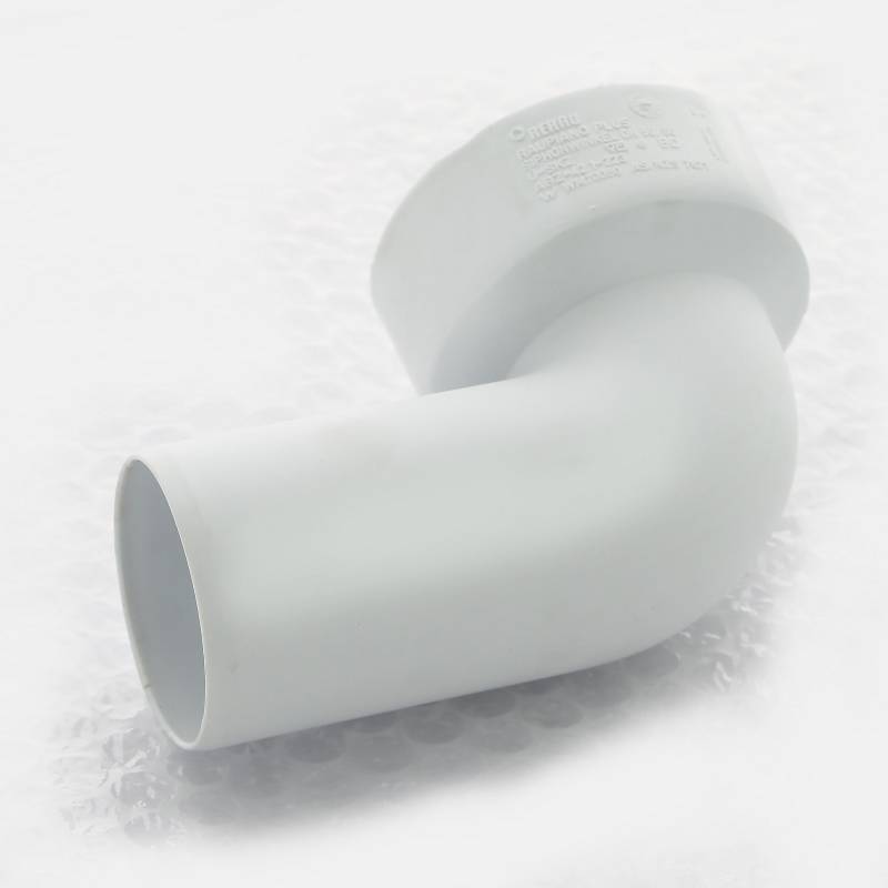 Отвод канализационный под сифон REHAU RAUPIANO PLUS 50x87° 47-50 мм 11214441001