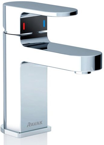 Смеситель для умывальника RAVAK Chrome CR 012.00 без донного клапана X070041