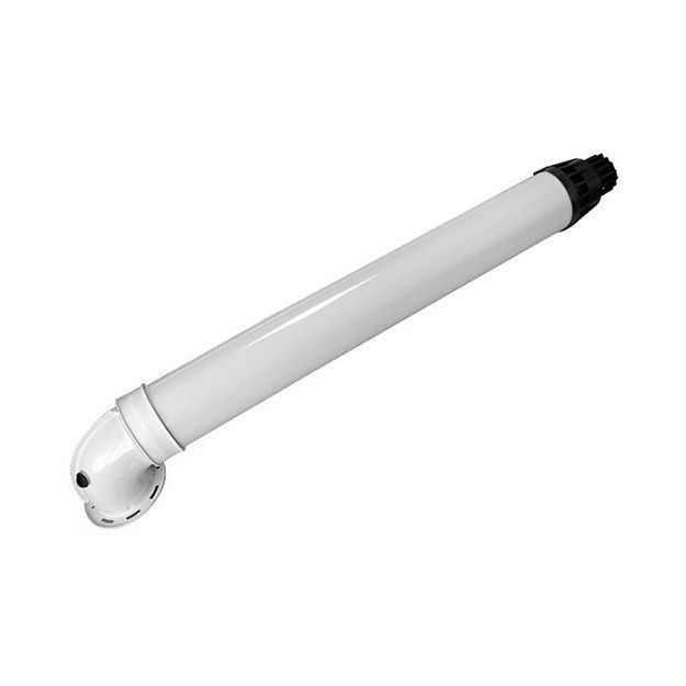 Газоотвод коаксиальный Viessmann 60/100 мм 750 мм с ревизионным отверстием 3003202754