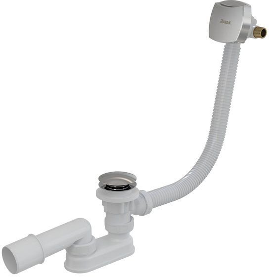 Сточный комплект с заполнением через перелив RAVAK Click-Clack хром X01440