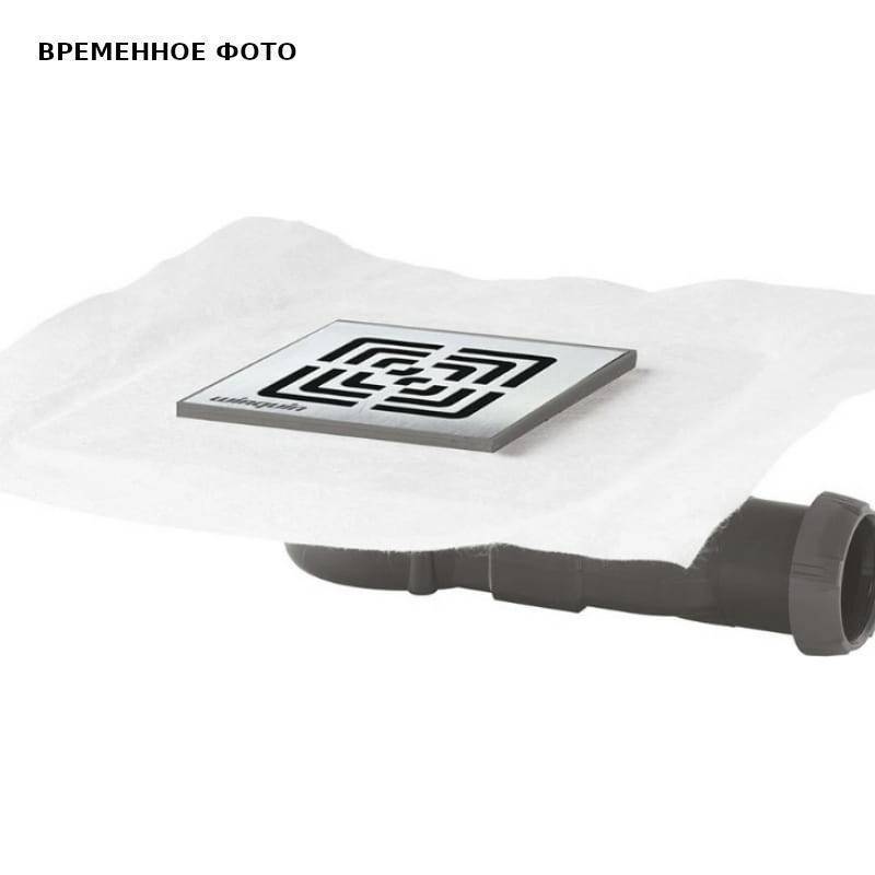 Трап Pestan Confluo Venezia Mini Slim 115х115 мм сухой затвор выход 40 мм 30722011