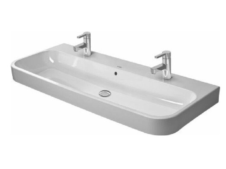 Раковина Duravit Happy D.2 1200x505 мм с 2 отверстиями 2318120024