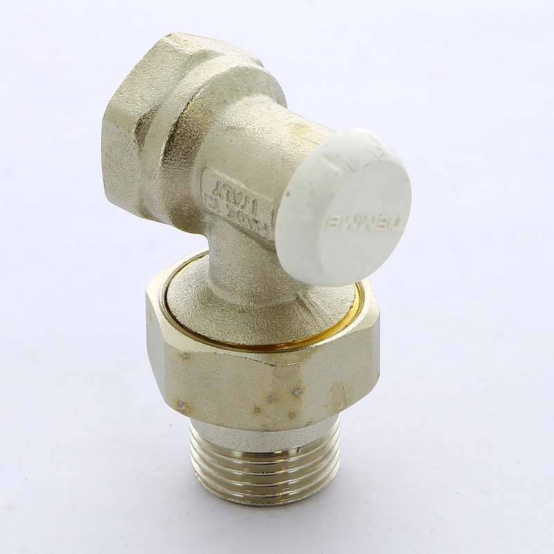 Вентиль радиаторный обратный угловой Tiemme EXCEL 1/2 3230001