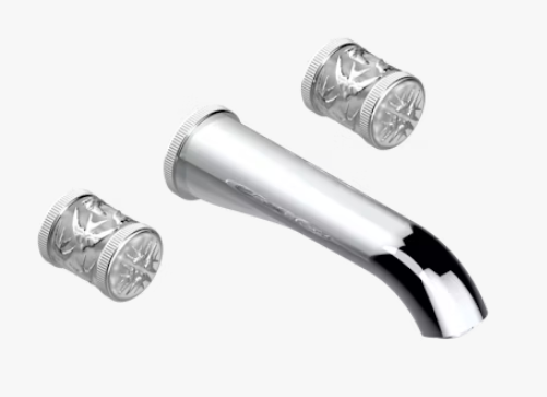 Смеситель для ванны и душа THG Hirondelles Platinum stamped встраиваемый цвет хром A4KA0241SGB