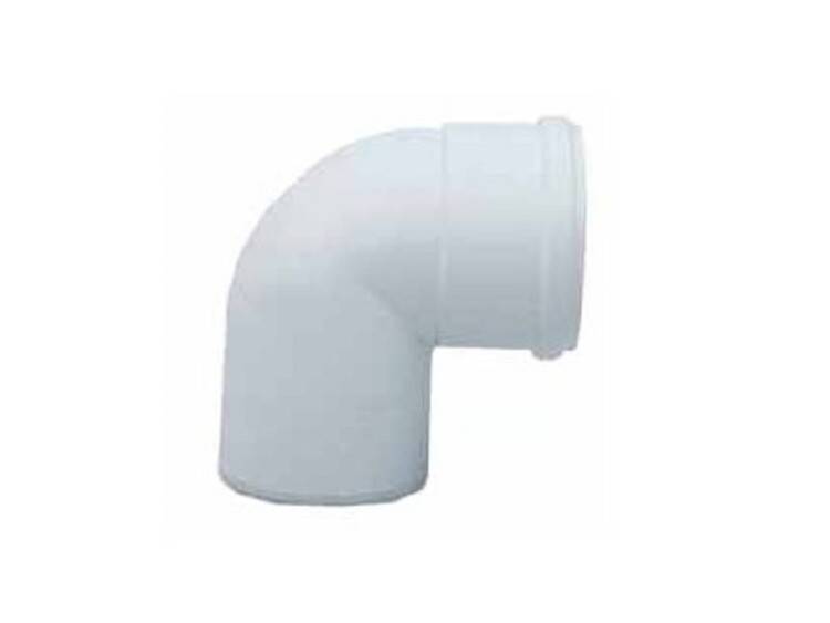 Отвод полипропиленовый BAXI 87° 110 мм HT 71413301