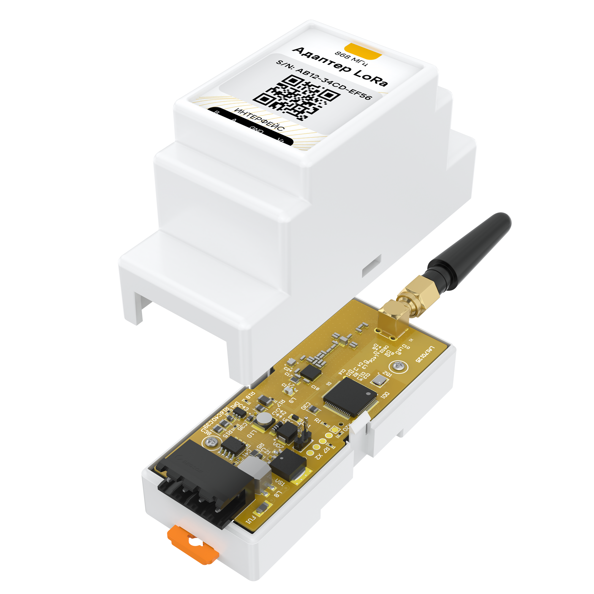 Адаптер ectoControl для беспроводных датчиков LoRa 01040