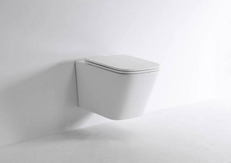 Унитаз подвесной TECE TeceSpring S 340х515х350 мм белый 9700996