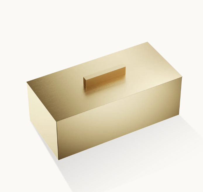 Контейнер с крышкой Decor Walther DW 3610 250x120x105 мм Gold Matt 0845382