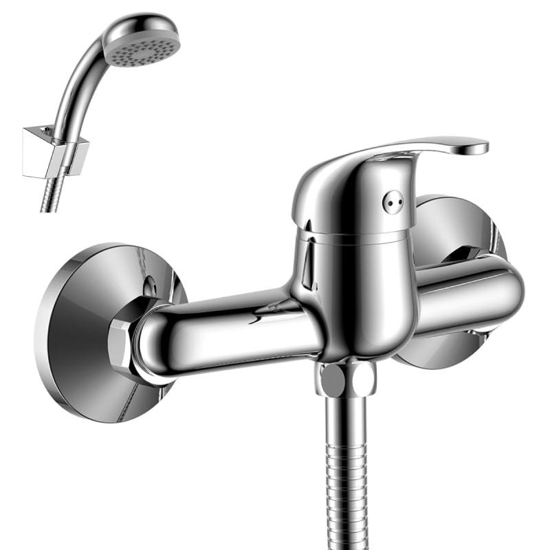 Смеситель для душа Rossinka Silvermix Y35-41 хром Y35-41