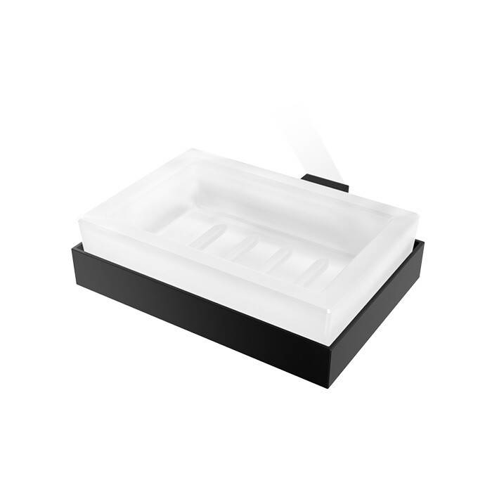 Мыльница настенная Decor Walther CORNER CO WSS черный матовый 0561860