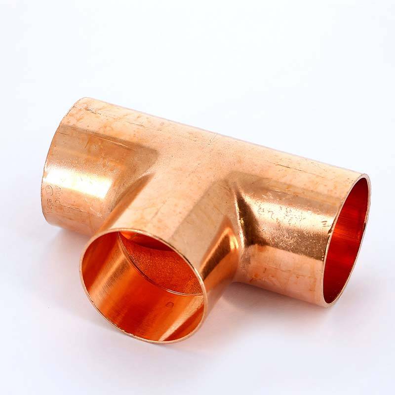 Тройник медный Viega под пайку 54 мм 110819