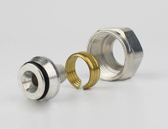 Резьбозажимное соединение Stout 3/4 x 20 x 2.0 мм Eurocone для труб PEX/Al/PEX латунь EFB03.2020EK