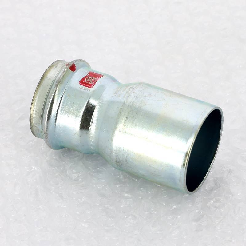 Муфта-вставка пресс из оцинкованной стали Viega Prestabo 42х35 мм 558574