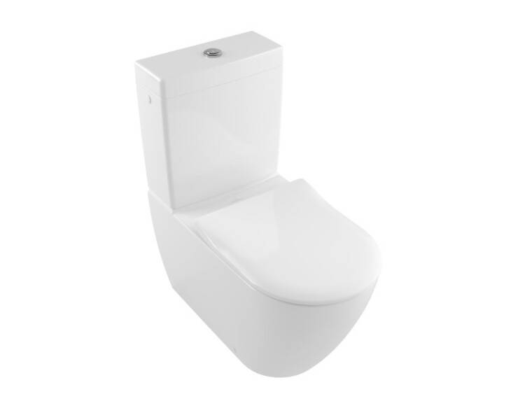 Унитаз напольный Villeroy & Boch Subway 2.0 370x700 мм DirectFlush альпийский белый 5617R001