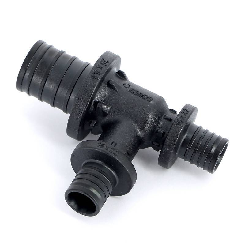 Тройник аксиальный редукционный REHAU Rautitan PX 16x25x16 мм 11601021001