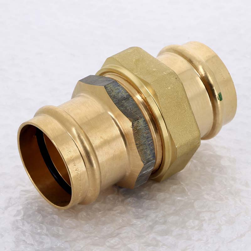 Муфта разъёмная пресс Viega Sanpress бронза 54 мм 226329