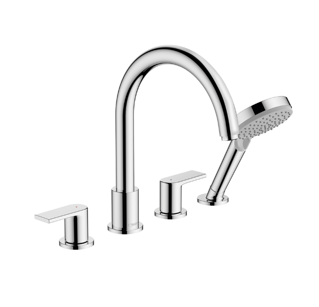 Смеситель для ванны и душа Hansgrohe Vernis Blend однорычажный скрытого монтажа хром 71459000